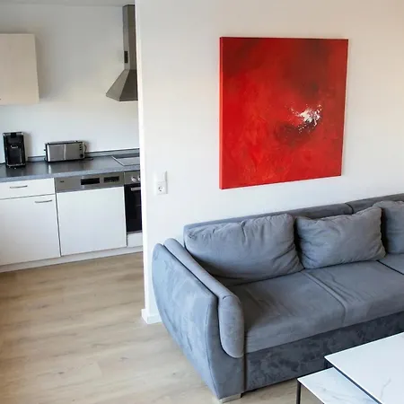 Aviva Ankerplatz - Familien-oase Mit Gartenterrasse Und 2 Schlafzimmern 아파트