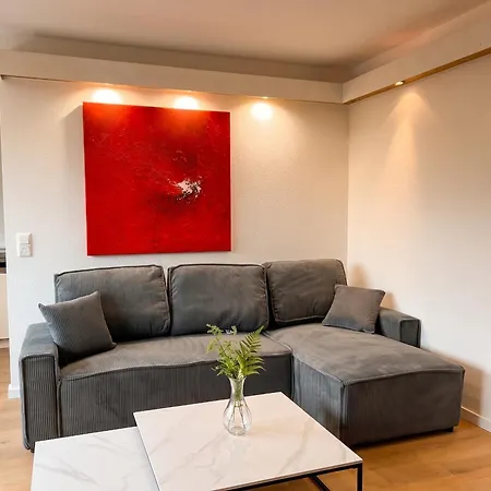 Aviva Ankerplatz - Familien-oase Mit Gartenterrasse Und 2 Schlafzimmern * 博德曼路德维希港